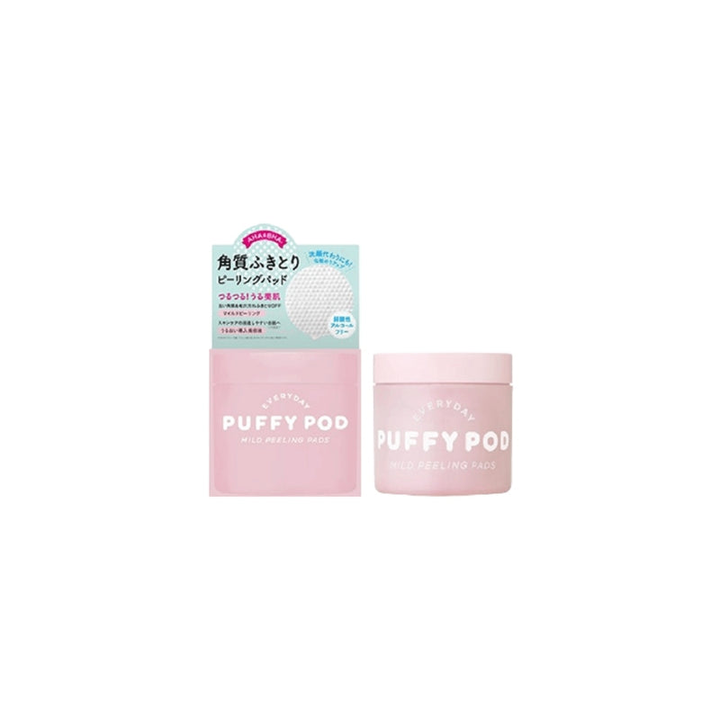 BCL Puffy Pod Mild Peeling Pad (Exfoliator) 60pcs (110ml)