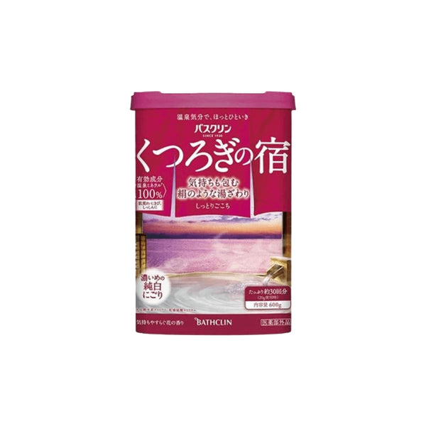 Basclean A relaxing inn Moist and comfortable Flower scent 600g (hot bath water)