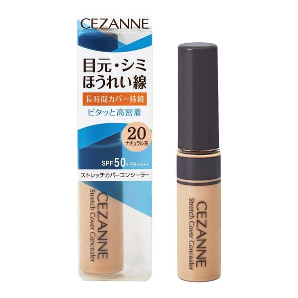 Cezanne Stretch Cover Concealer 20, Natural Tone Waterproof,