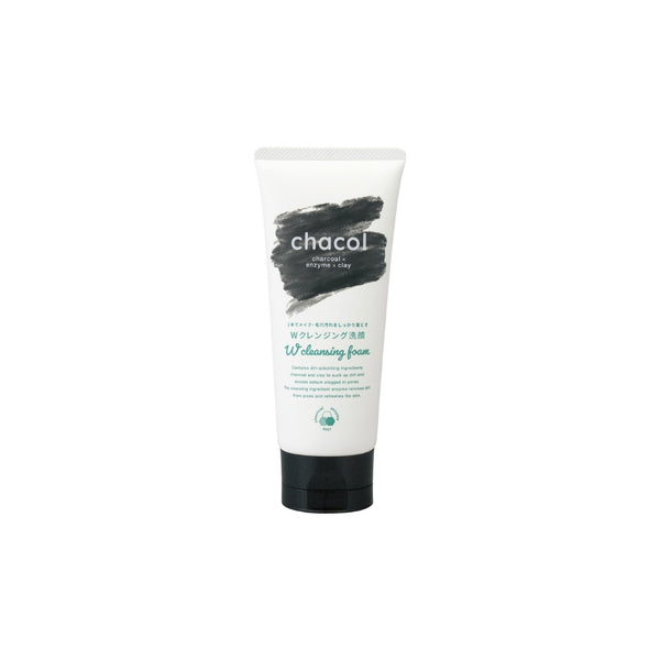 Chacol Charcoal & Enzyme Double Cleansing Facial Foam 130g