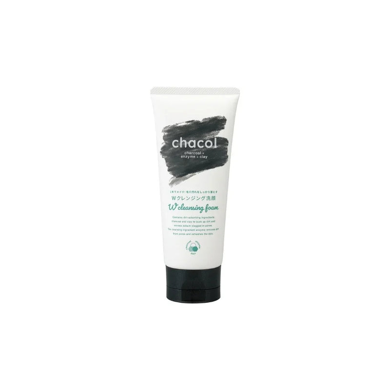 Chacol Charcoal & Enzyme Double Cleansing Facial Foam 130g