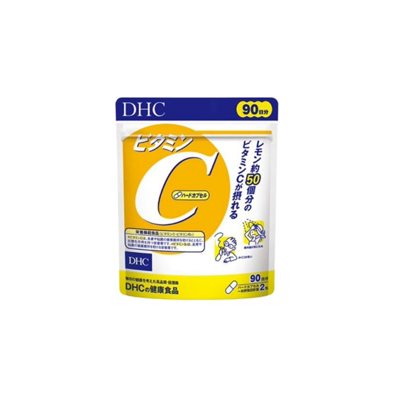 DHC | Vitamin C Supplements | 90-Day Supply (180 Capsules)