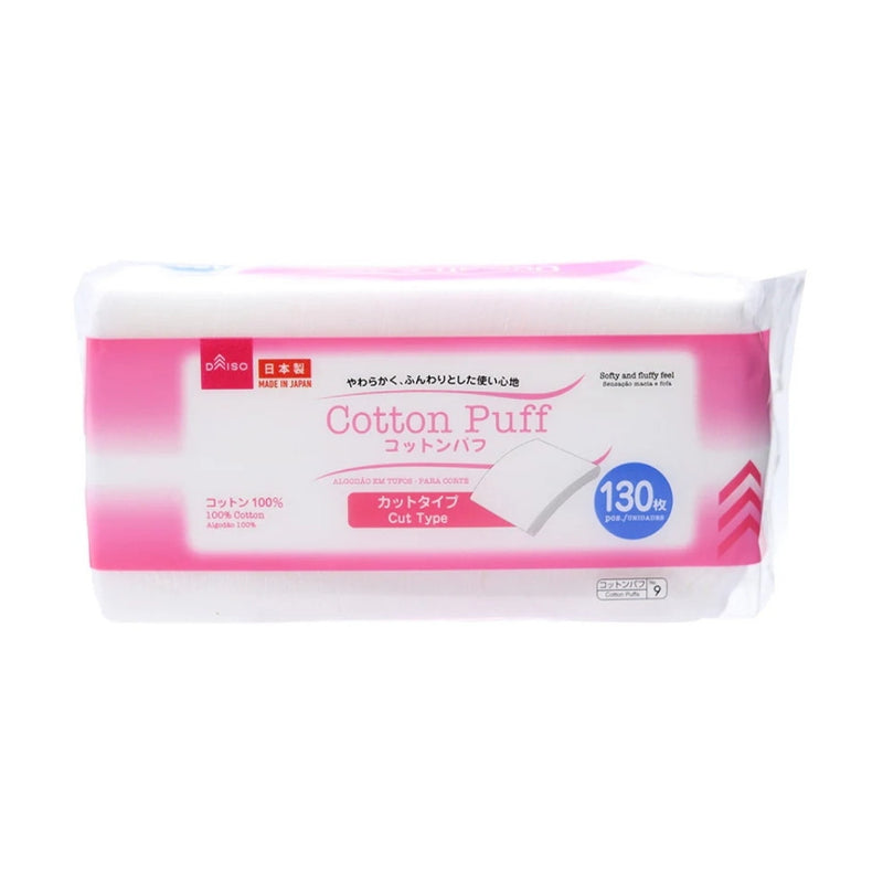 Daiso Cotton Puff - 150 Pcs