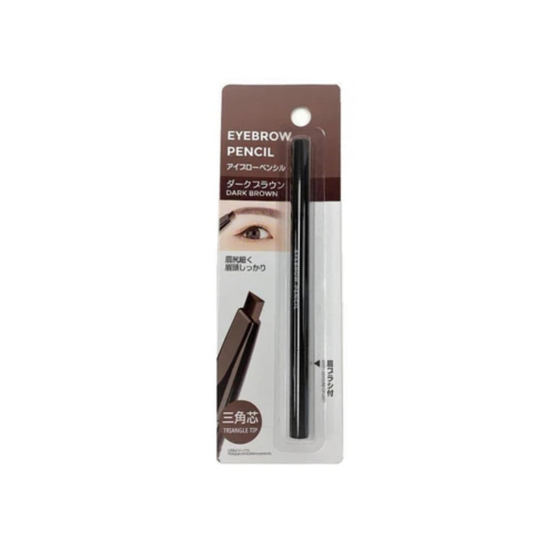 Daiso Eyebrow pencil with triangular tip (dark brown)