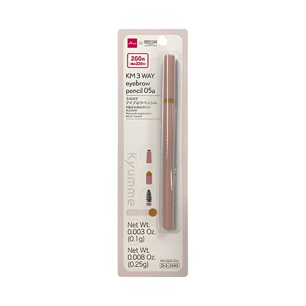 Daiso KM 3WAY Eyebrow Pencil 05a