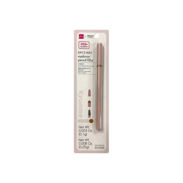 Daiso KM 3WAY Eyebrow Pencil 06a