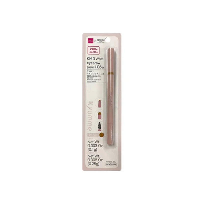 Daiso KM 3WAY Eyebrow Pencil 06a