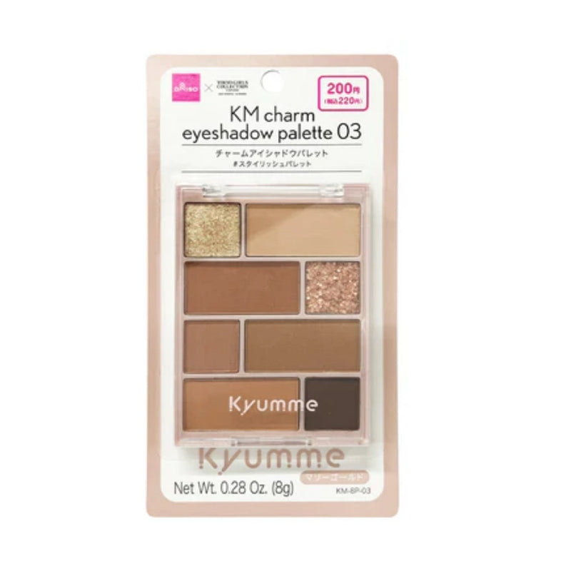 Daiso KM Charm Eyeshadow Palette 03