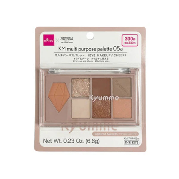Daiso KM Multi-Purpose Palette 05a Apricot Sweets