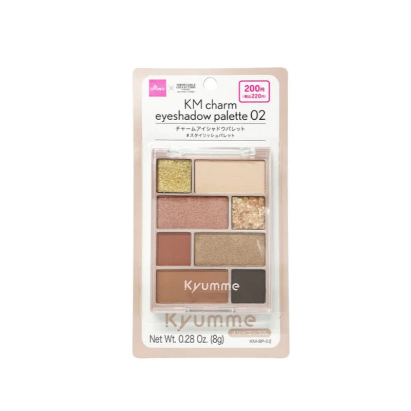 Daiso Kyumme Charm Eyeshadow Palette 02