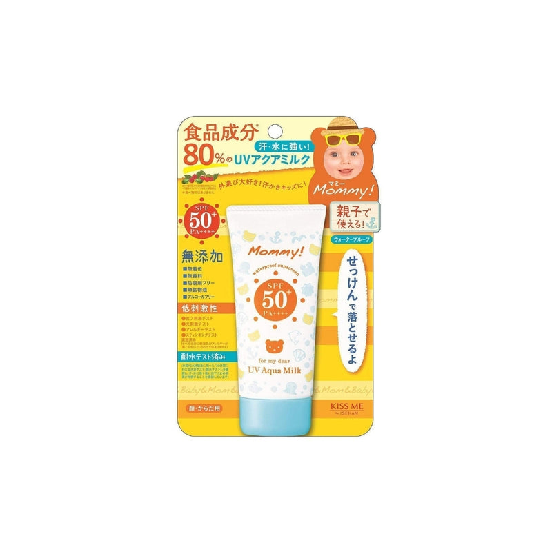 Isehan Kiss Me Mommy UV Aqua Milk SPF 50+ PA++++ 50g