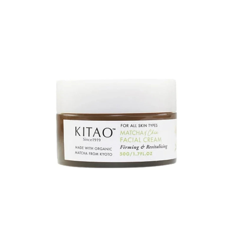 Kitao Matcha & Chia Facial Cream 50g