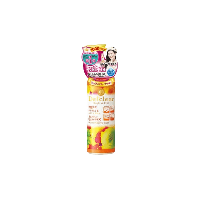 MEISHOKU – DETCLEAR Bright & Peel Fruits Peeling Jelly (Exfoliator) – 180ml