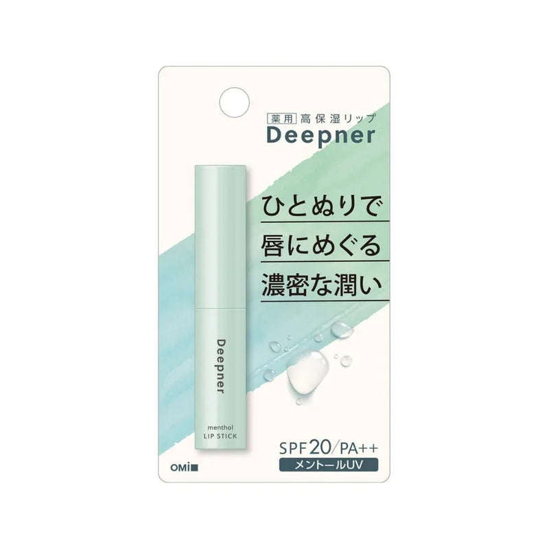 Omi Brotherhood Menturm Deepner Medicated Menthol Lip Stick SPF20/PA++ 2.3g