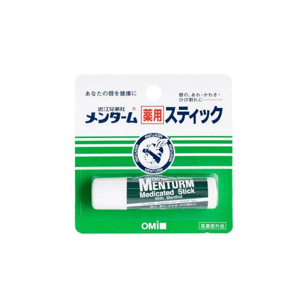Omi Brotherhood Menturm Medicated Stick with Menthol 4g