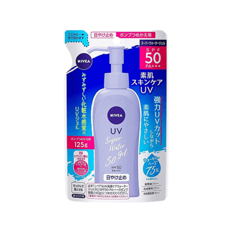 Refill pack: Nivea Sun Protect Super Water Gel Sunscreen SPF50 PA+++ 125g