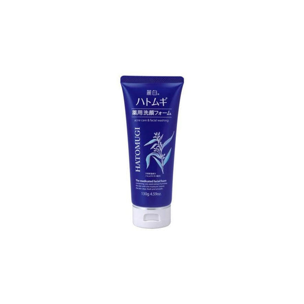 Reihaku Hatomugi Medicated Acne Care Facial Foam 130g