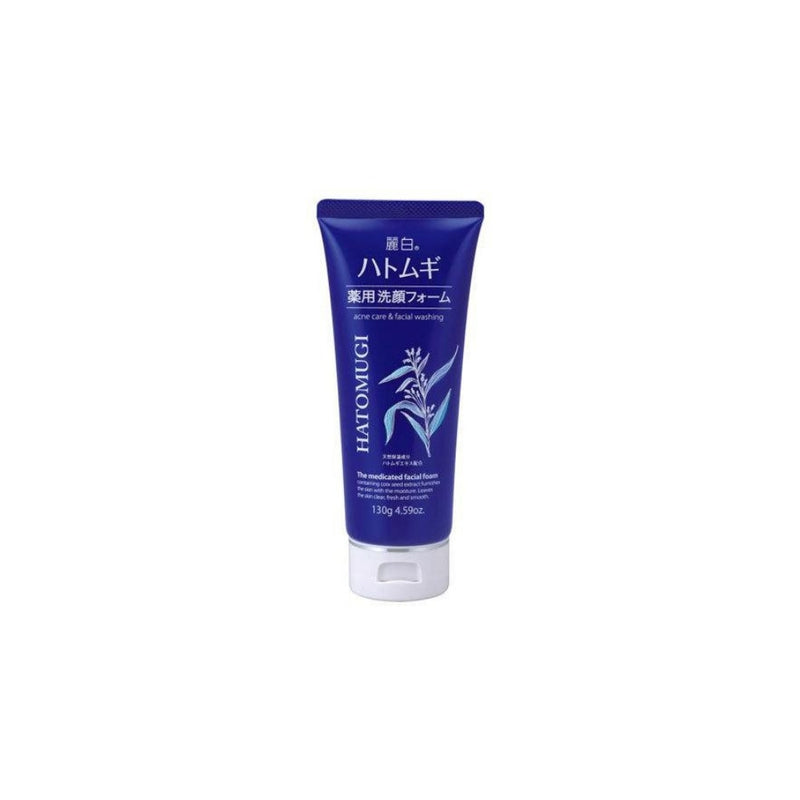 Reihaku Hatomugi Medicated Acne Care Facial Foam 130g