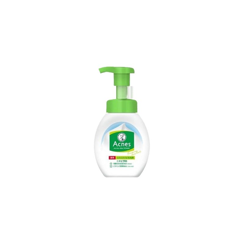Rohto Mentholatum Acnes Medicated Fluffy Foam Face Wash 160ml