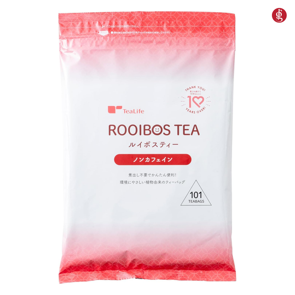TeaLife Rooibos Tea (101 Bags, Non-Caffeinated, Cold Brew)